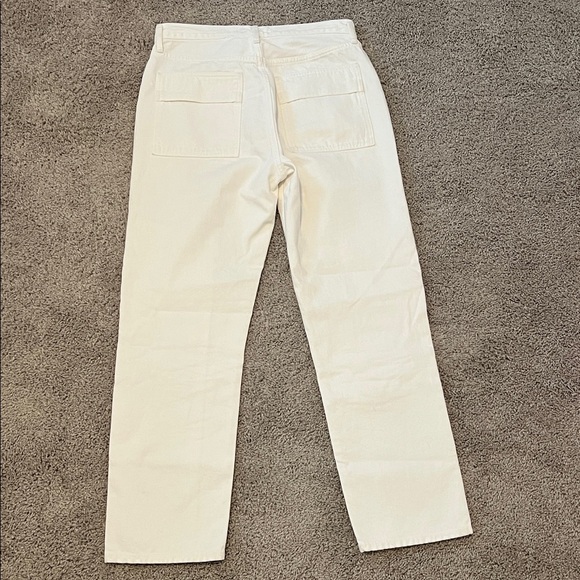 Agolde Cooper White Denim Size 27 - Picture 5 of 8